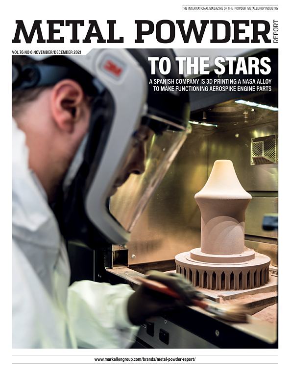 Go to journal home page - Metal Powder Report